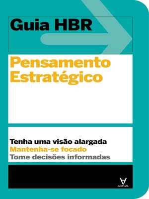 cover image of Guia HBR Pensamento Estratégico